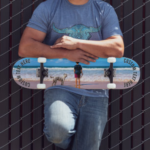 Erstelle Dein Haustier-Foto-Skateboard-Geschenk mi Skateboard