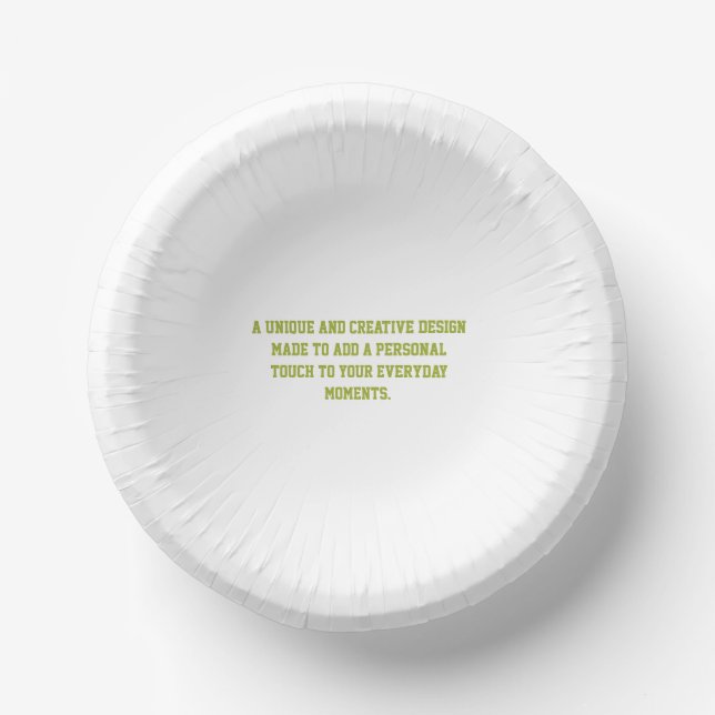 Erstelle deine eigene 7" Papiertasse Pappteller (Vorderseite)