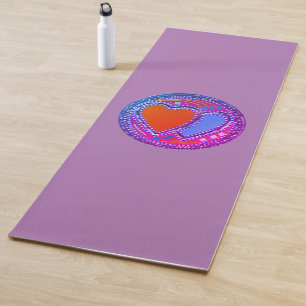 Erstelle deine eigene "Bleibt Sicher, Liebt Alle, Yogamatte