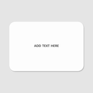 Erstelle deine eigene Blumen Namensschild