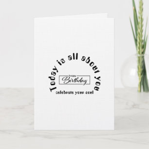 Erstelle deine eigene einfache 5" x 7" Alles Gute Dankeskarte