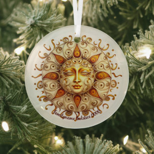 Erstelle deine eigene elegante Steampunk-Sonne Ornament Aus Glas