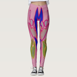 Erstelle deine eigene farbenfrohe Korallenbekleidu Leggings