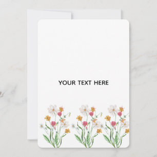 Erstelle deine eigene Floral Dankeskarte