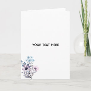 Erstelle deine eigene Floral Dankeskarte