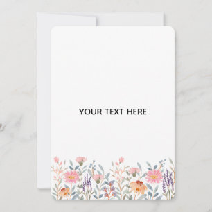 Erstelle deine eigene Floral Dankeskarte