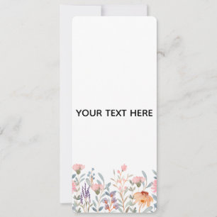Erstelle deine eigene Floral  Einladung