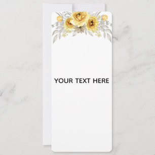 Erstelle deine eigene Floral Einladung