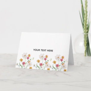 Erstelle deine eigene Floral Karte