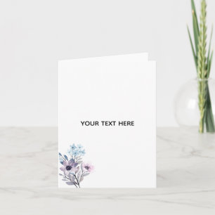 Erstelle deine eigene Floral Karte