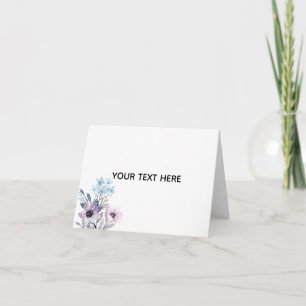 Erstelle deine eigene Floral Karte