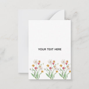 Erstelle deine eigene Floral Mitteilungskarte
