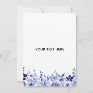 Erstelle deine eigene Floral Mitteilungskarte