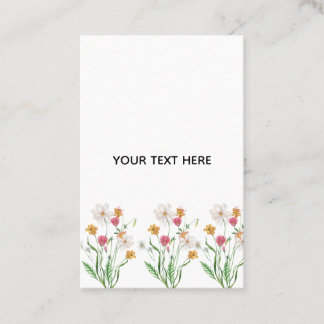Erstelle deine eigene Floral Visitenkarte