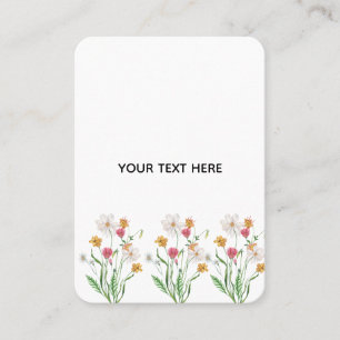 Erstelle deine eigene Floral Visitenkarte