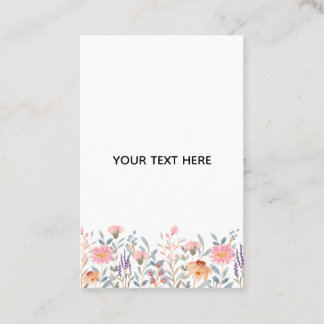 Erstelle deine eigene Floral Visitenkarte
