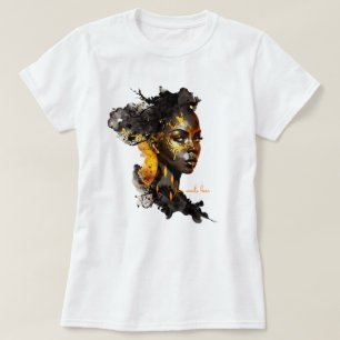 Erstelle Deine eigene goldene Göttin T-Shirt