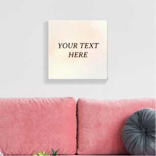 Erstelle deine eigene Leinwand – minimalistisches 