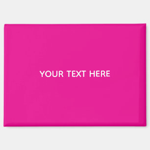 Erstelle deine eigene Magenta-Einladungspostkarte Magnet