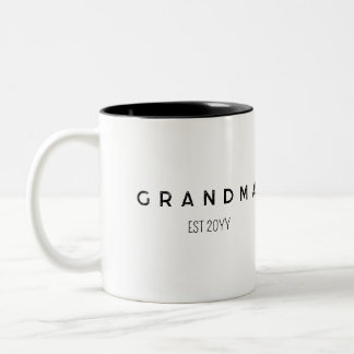 Erstelle deine eigene Modern Love You Grandpa Zweifarbige Tasse