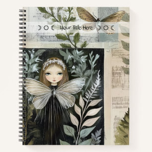Erstelle deine eigene surrealistische botanische S Notizbuch