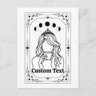 Erstelle deine eigene Tarot-Himmelsbraut-Junggesel Feiertagspostkarte