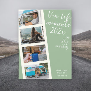 Erstelle deine eigene Van Life Foto-Postkarte Postkarte