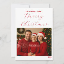 Erstelle deine eigene Weihnachtsfamilienkarte