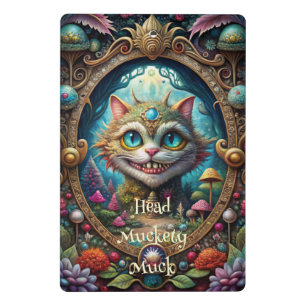 Erstelle deine eigene wunderliche Königin Cheshire Mini Klemmbrett