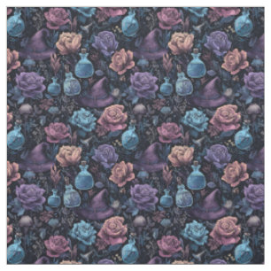 Erstelle deine eigenen Hexen-Gold-Rosa-Violett-Bla Stoff