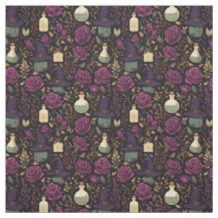 Erstelle deine eigenen Hexen-Magenta-Rosen Stoff