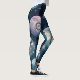 Erstelle deine eigenen irisierenden Spiralblasen i Leggings