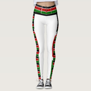 Erstelle deine eigenen lebendigen Farben der kenia Leggings