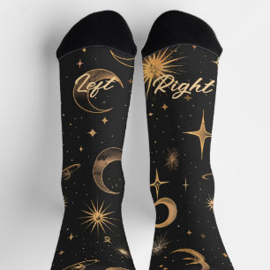 Erstelle deine eigenen Monde und Planeten Himmelsk Socken