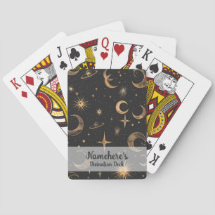 Erstelle deine eigenen Monde und Planeten Himmelsk Spielkarten