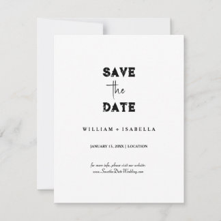 Erstelle deine eigenen Save-the-Date-Karten Einladung