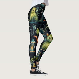 Erstelle deine eigenen skurrilen Fantasie-Lemuren Leggings