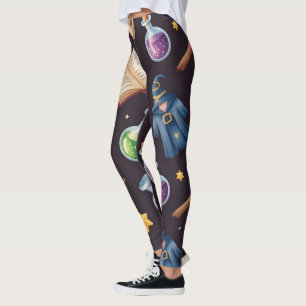 Erstelle deine eigenen süßen Zauberer-Zubehör Brau Leggings