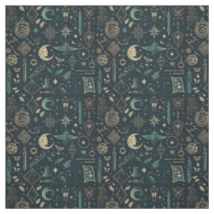 Erstelle deine eigenen Teal- und Gold-paganen Symb Stoff