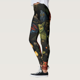 Erstelle deine eigenen verrückten wilden Kobolde E Leggings
