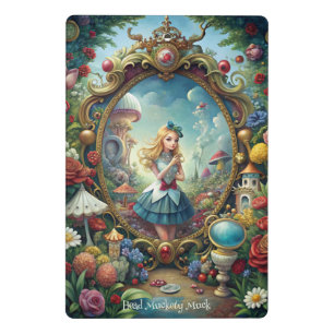Erstelle Deinen Eigene Whimsical Looking Glass Ali Mini Klemmbrett