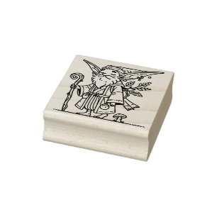 Erstelle Deinen Eigenen Älteren Elfenreisenden Gummistempel
