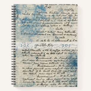 Erstelle Deinen Eigenen Blauen Liebesbrief Notizbuch