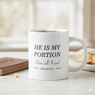 Erstelle Deinen Eigenen Er Ist Mein Teil Chris Jumbo-Tasse