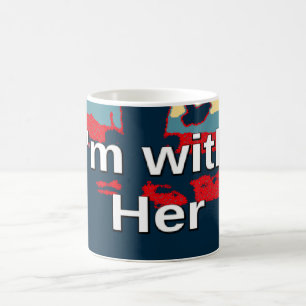 Erstelle Deinen eigenen farbenfrohen Wandel Ich bi Kaffeetasse
