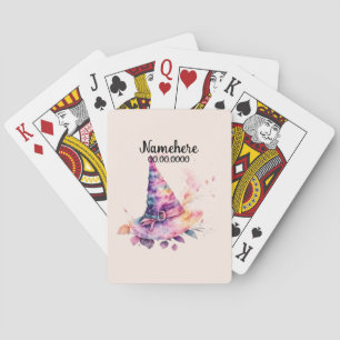 Erstelle Deinen eigenen Frühlings-Regenbogen-Hexen Spielkarten