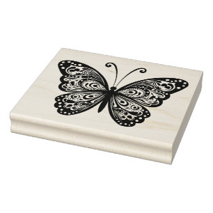 Erstelle deinen eigenen handgezeichneten Filigree- Gummistempel