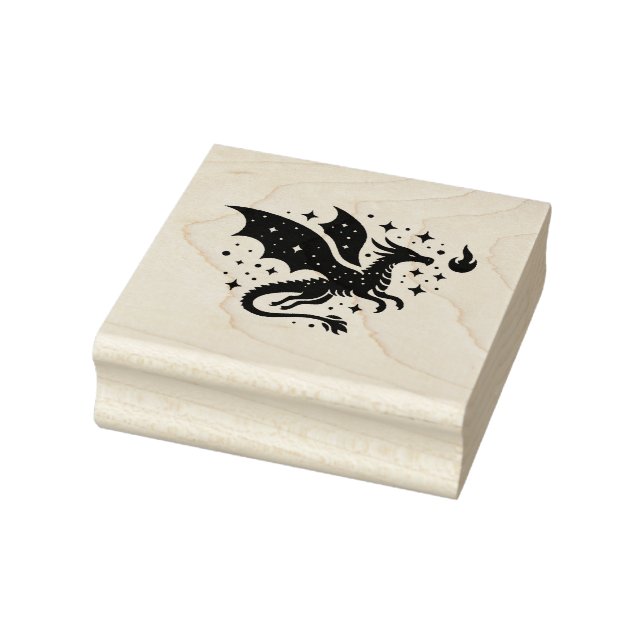 Erstelle deinen eigenen himmlischen Feuerdrachen Gummistempel (Stempel)