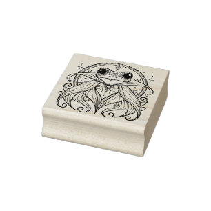 Erstelle deinen eigenen königlichen Froschprinzen Gummistempel