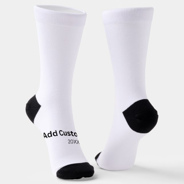Erstelle Deinen eigenen maßgeschneiderten Crew Soc Socken (Gewinkelt)